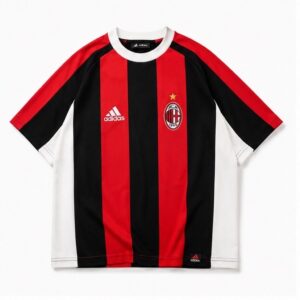 WhatsApp Image 2026-05-22 at 8.45.13 PM AC Milan Retro Stripe Oversized Jersey Tee