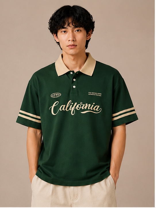 California Vintage Polo T-Shirt