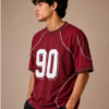 side_pose_90 Urban 90 Oversized Mesh T-Shirt