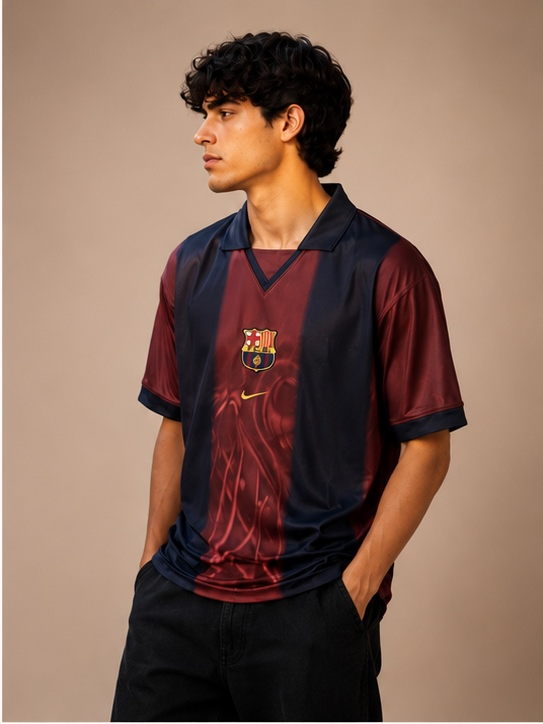 Vintage FCB Oversized Jersey T-Shirt