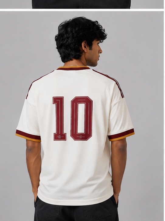 back_view Spain Retro Away Jersey