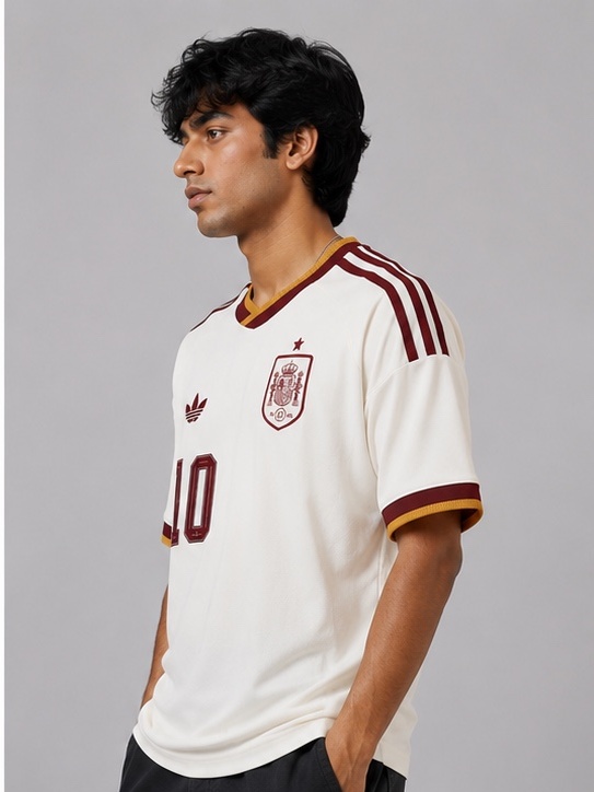 side_view Spain Retro Away Jersey